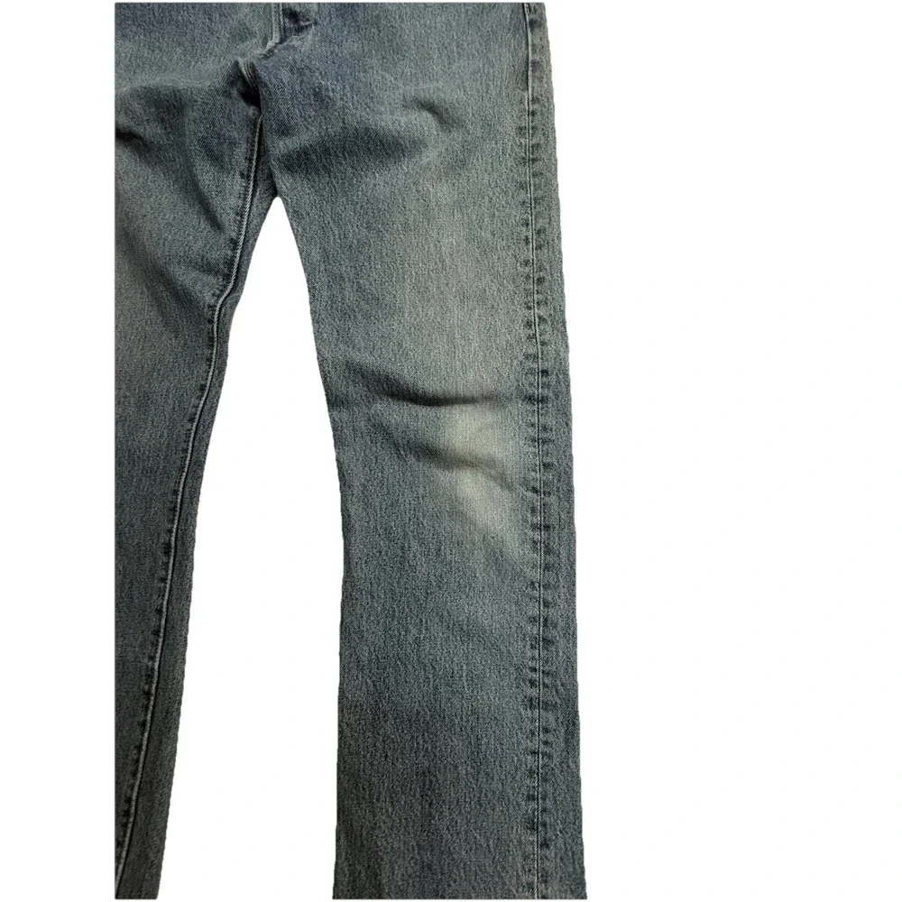 Levi's 501 Men's Jeans 34x34 Light Wash Button Fly Straight Leg Denim 00501-0193